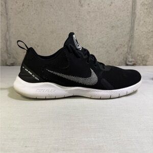 Nike Flex Experience Run Black and White Sneakers